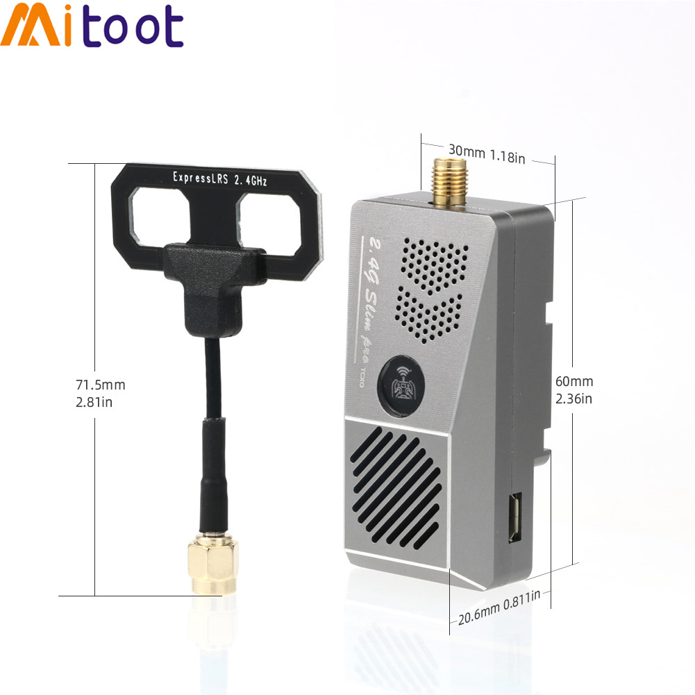 Happymodel Expresslrs Elrs Es24Tx Pro 1000Mw - 해피모델 2.4G ExpressLRS ELRS ES24TX 슬림